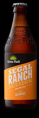 1% ABV 4 Pack Bottles, 22oz Bottles & 1/6 Barrels Segal Ranch Session IPA The verdant pungency and citrus aromatics from