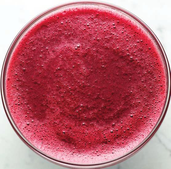 Almost three-quarters of people who purchase frozen raspberries use them to make smoothies.
