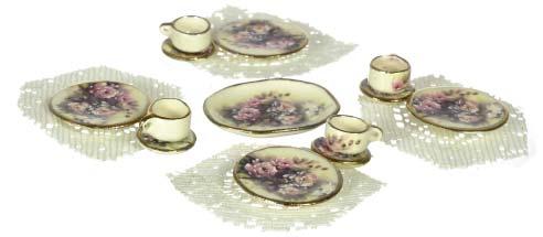 Decorated Plates CL Chinaware all Sets/8 All CL Sets Are Sold On Punch-Out cards (Cardboard Plates) CL90743 Solid