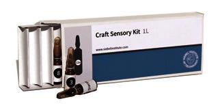 6 AVAILABLE SENSORY KITS CRAFT SENSORY KIT 12x1 selected flavors to spike 1L The Craft Sensory Kit contains 12 flavor compounds that may be found in many unique