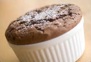 soufflé, tart, pudding, ice-cream, chocolate pot and Garnishes examples are Ice-cream,