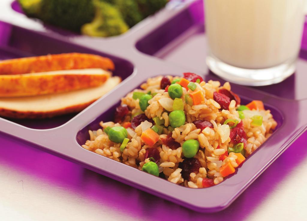 Brown Rice with Cranberries & Vegetables One 2/3