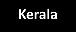 Agriculture vigour is good over entire state of Kerala except central part