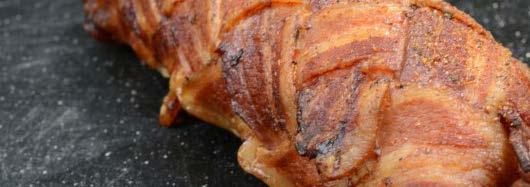 KETO DINNER 14 Bacon Explosion Who doesn t love bacon? With this Bacon Explosion recipe you can have your bacon any time of the day not just in the morning.