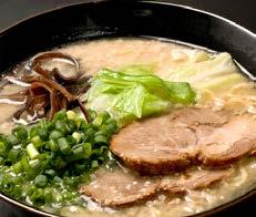 TONKOTSU RAMEN Chicken & pork base soup