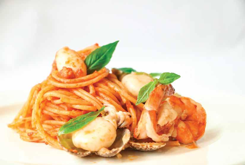 Frutti Di Mare PASTA Create your own pasta...12++ Choice of pasta: Spaghetti, penne, linguine, fettuccine or angel hair Choice of sauce: Carbonara, puttanesca, arrabiata or bolognese Linguine Vongole.