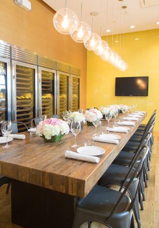 THE WINE ROOM (PRIVATE DINING ROOM) True Food Kitchen s Wine Room is perfect for a smaller event or private business meeting.