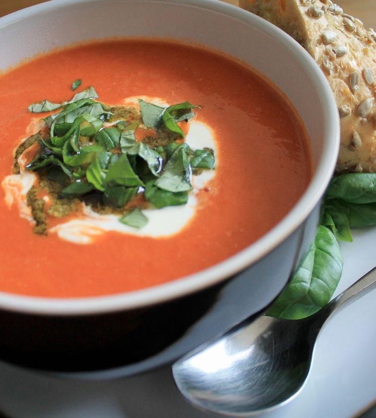 SOUPS In our kitchens we produce a range of Italian soups, all made