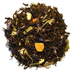 Black Tea Earl Grey Traditionally Earl Grey is a blend of Chinese and Indian teas scented with the oil from the citrus bergamot fruit - a sort of orange.