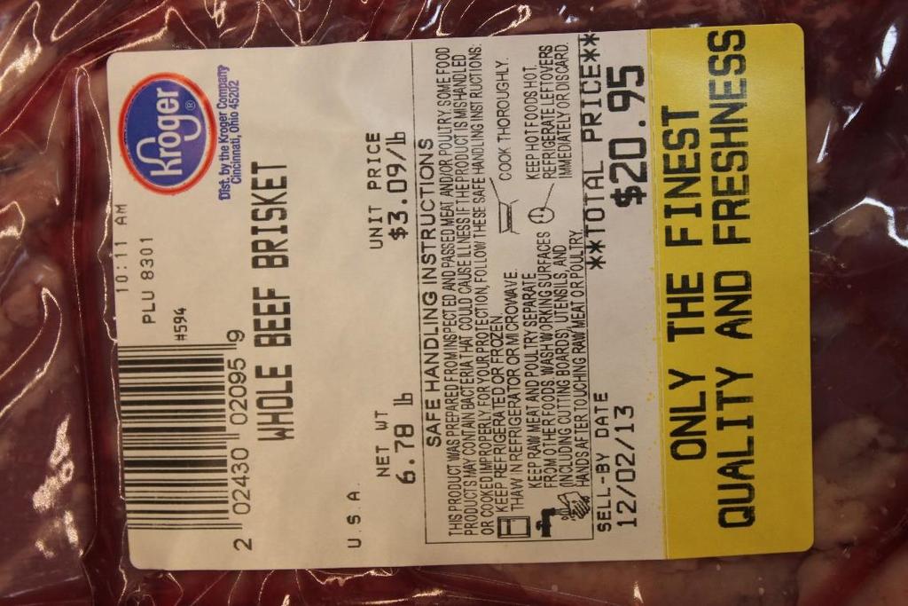 Farm-Based Retail Meat Sales Additional label requirements from state weights