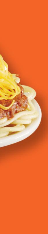 CUP $4 BOWL $6 2-WAY Steaming spaghetti covered with our secret recipe chili HALF $5 FULL