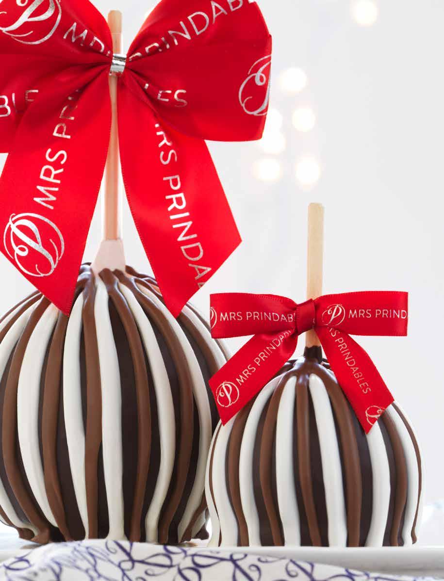 99 MRS PRINDABLES handmade Gourmet Caramel Apples are a gift like no other. Our Jumbo Caramel Apples measure 4.5 high, weigh up to 1.