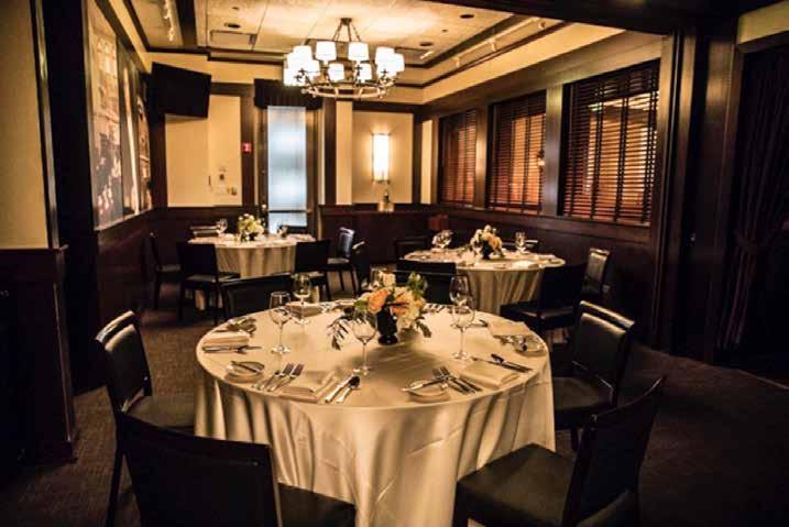 BIG MICHAEL S ROOM A semi-private dining room, Big Michael s can accommodate up to 32 guests seated or