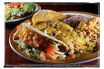 TEX-MEX PLATTERS All Tex-Mex plates come with your choice of seasoned ground beef, shredded chicken or cheese enchilada.