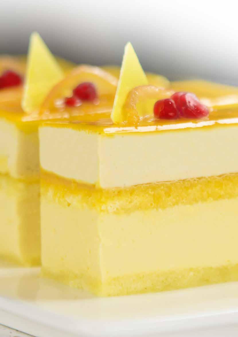 PreGel MODERN CAKE Base for sponge cake: Pronto Flamenco Gluten Free Flavoring for base: Orange Pastaroma Base for Bavarian cream: