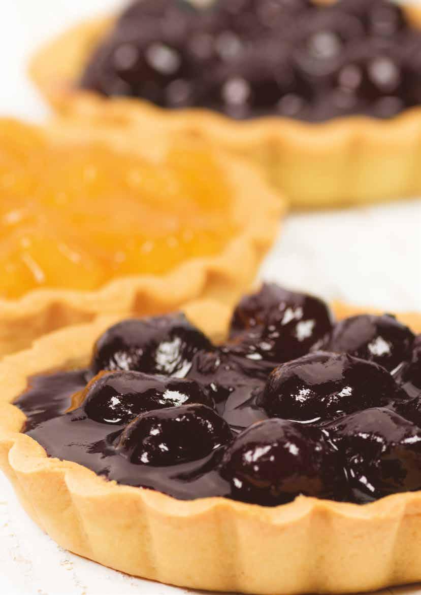 PreGel MINI FRUIT TART Base for tart: Frollis Gluten Free Filling:
