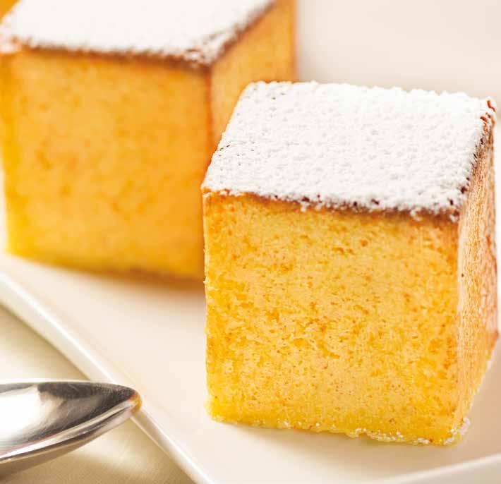 PreGel MINI MARGHERITA CAKE Base for mini cake: Pronto Flamenco Gluten Free Flavoring for mini cake: Lemon Pastaroma BASES Behind any successful dessert, albeit a traditional cake or an innovative