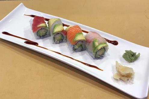 00 20 pcs assorted sushi with 1 Tuna roll and 1 California roll. SASHIMI LOVER FOR TWO.... $36.