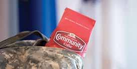 When customers order four bags or four boxes of Community coffee from our Military Match program, we automatically double the order to any overseas (APO or FPO) or stateside military base address.