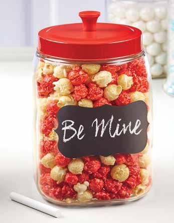 They ll add a festive treat to gift bags or party tables. Includes 12 individually wrapped Red Heart utter ookies and a keepsake pail. 12 oz. Serves 12. U D MA747 $24.