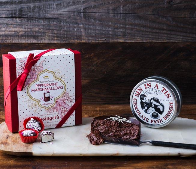 the sweets stack Sin In A Tin Chocolate Pâté is based on an old French recipe that s a cross between a decadent, creamy mousse and rich chocolate fudge.