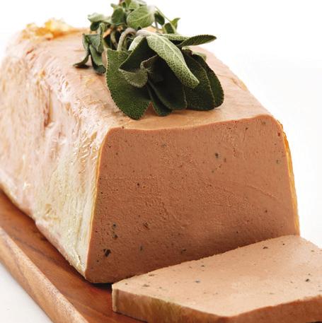 357028 Savoir Fare Chicken Mousse with Truffl e 1 piece: 6 kg A fully cooked and delicate mousse made from