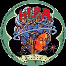 Magic Hat HI.P.A IPA on Tour! hi.p.a. begins and ends with big, bountiful bites of hops, hops and more hops while maintaining the barest hint of a malty middle in the mouth.