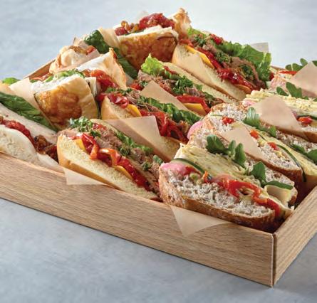 Roma Premium Sandwich Selection PREMIUM SANDWICHES Alonti s exclusive selection of flavorful, unique sandwiches featuring premium ingredients and homemade spreads.