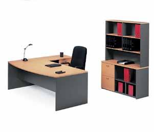 0 Merlin Desks & Accessories Standard Desk and