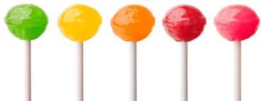 2 Most candy is made in a factory. Watch this video to see how dum-dums are made.