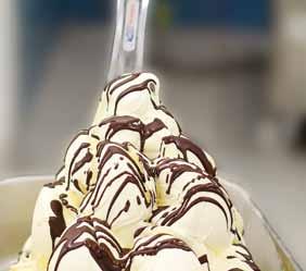 products are versatile and can be used in gelato, soft serve or pastry They are ready-to-use straight out of the tin and work in both hot and frozen environments The technology