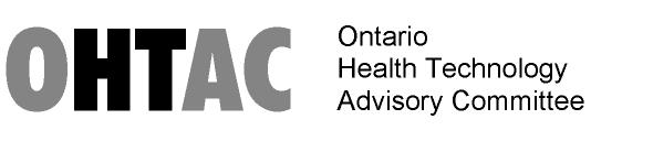 OHTAC Recommendation Clinical Utility of Serologic Testing for Celiac Disease in Ontario