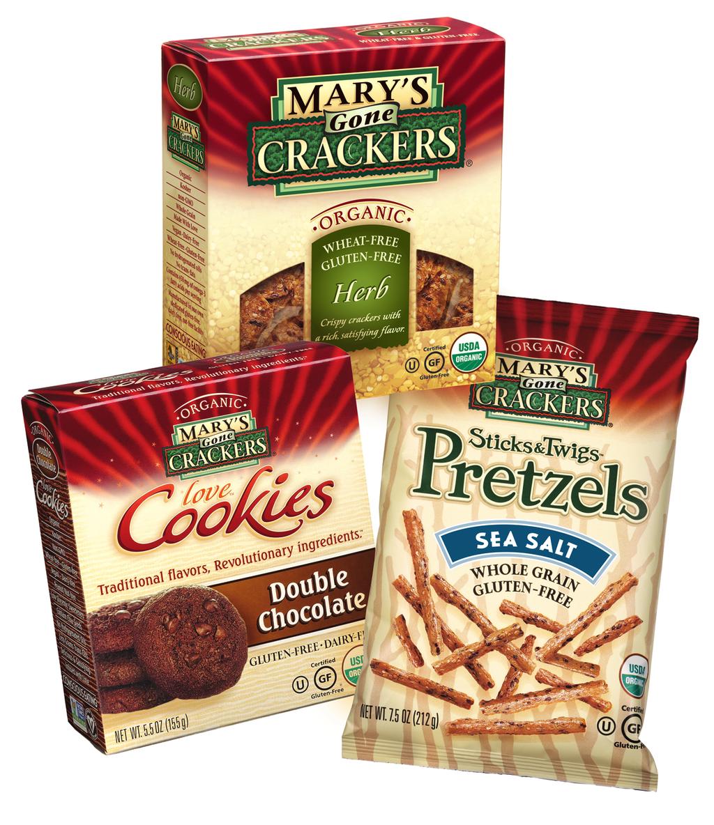 Thank you to our sponsor! www.marysgonecrackers.com Mary s Gone Crackers is a line of delicious gourmet snacks that unite taste appeal with satisfying nutrition.