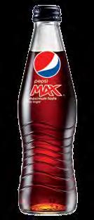 300ml Glass Pepsi Max Pepsi Regular