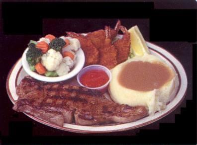 SEAFOOD Grilled White Fish $8.99 Fish & Chips $7.99 Halibut Steak $12.