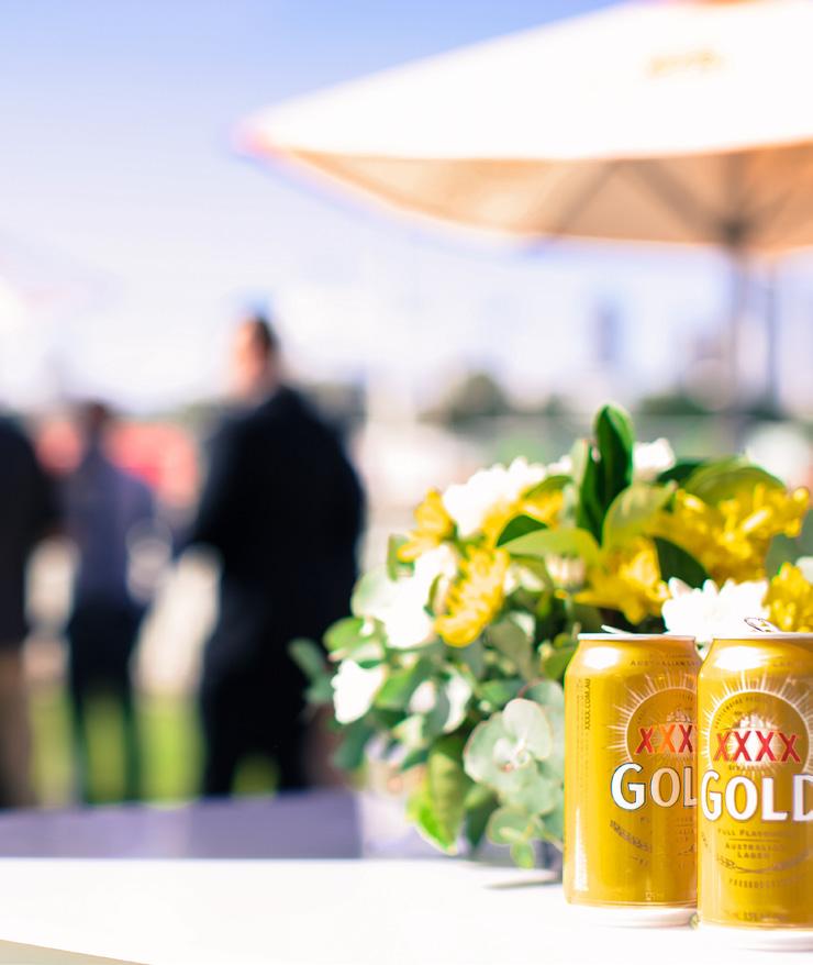 soft drinks Still & sparkling mineral water In accordance with Gold Coast Turf Club policy it is compulsory for guests to include a catering package to secure a function room.