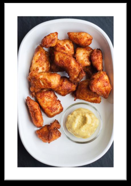 Recipe knock-off chikfila nuggets 2 lbs boneless, skinless chicken breasts 1/4 cup dill pickle juice 1 egg, beaten 2 tbsp coconut milk 1/4 cup tapioca starch 1 tbsp paprika 1 tsp each salt and black
