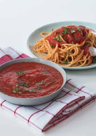 sauces, dips, sides 3 CUPS CLASSIC MARINARA SAUCE 1 14-ounce can tomato puree 1 27-ounce can whole peeled tomatoes 3 tablespoons chopped onion ¼ cup olive oil 1 teaspoon Italian seasoning 1 teaspoon