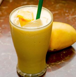 10. Mango Ginger ½ cup coconut milk ¼ cup Greek yogurt ½ cup raw kale ½ cup