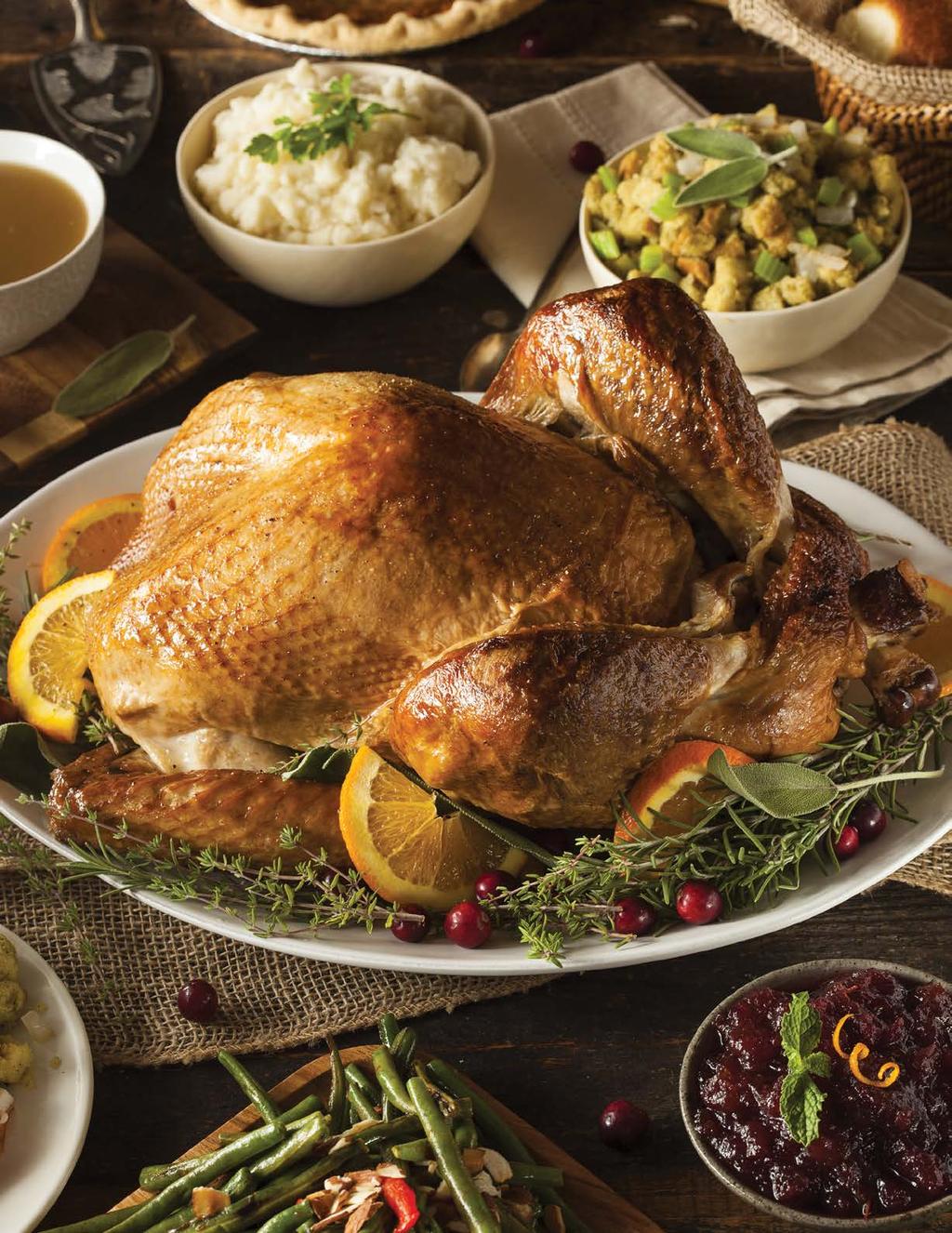 TURKEY FORMS Special order any of these birds until Sunday, November 19th. When deciding what size to order we recommend 1½ lbs. per person.