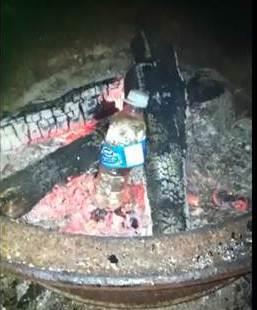 the fire using a paper cup, or a water bottle. Don t believe it? Try it!