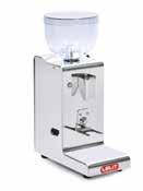 Grinders line - Lelit Espresso i Data sheets Fred 2 1 3 Automatic grinder on demand / Stainless steel appliance body / Ø38 mm conical mills. Fred PL044MMT 1 Micro-metric stepless grinding adjustment.