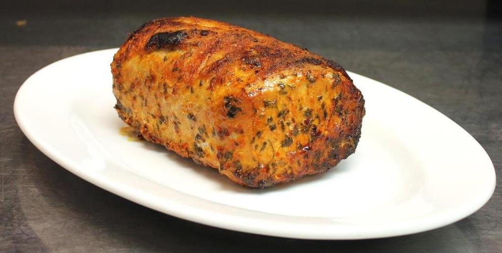 Pork Loin Roast 1. Use a minimally processed pork loin and cut to desired size 2.