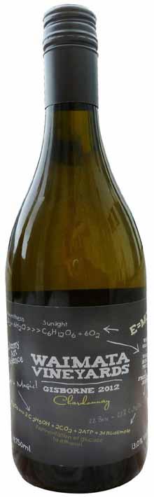 WAIMATA VINEYARDS CHARDONNAY 2012 condition on the 2 nd and 3 rd of April, retaining the fresh natural acidity which is a feature of this site. Sugar ( o Bx) Titratable ph 22.0 9.5 g/l 3.