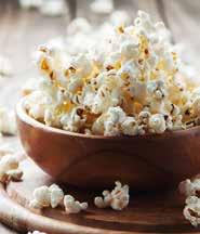 Stove-Top Popcorn 1 ½ - 2 Tbsp. corn oil ½ cup yellow or white popcorn kernels 1 ½ Tbsp. butter, melted {optional} Salt, to taste {optional} Directions: 1.