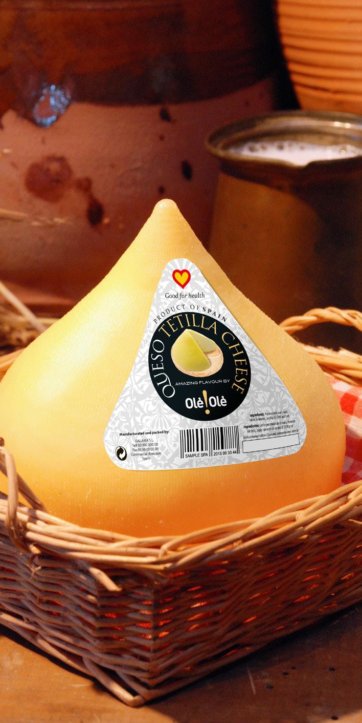 Medium aftertaste reminiscent of goat s milk 225 gr / 250 gr Wedges 225 gr / 250 gr 1Kg / 3Kg Galician Cheese Galician Cheese Galician Cheese Galician Cheese San Simón Cheese Smoked yellow-ochre