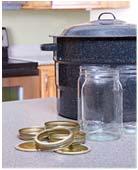 Jars and Lids Use only Mason-type jars design
