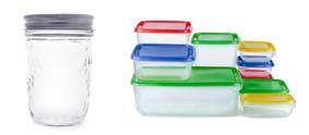 Types of Containers/Packaging Rigid containers plastic or tempered glass tight-fitting lids straight sides desirable headspace allows for expansion of food during freezing Flexible bags or wrappings