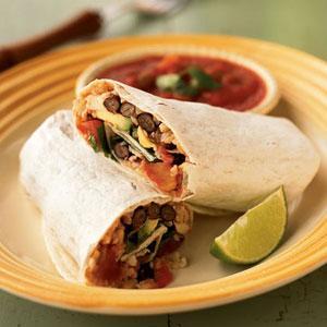 Heart Healthy and Plant-Friendly Black Bean Burrito Eating a more plant-based diet is ecologically friendly and heart healthy.