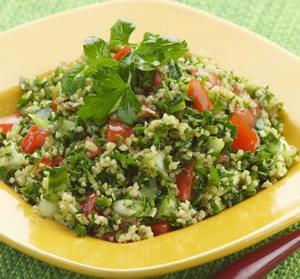 Tabouleh Salad Bulgur is a tasty yet versatile whole grain. Bulgur has been traditionally used in tabouleh, which has become a popular Middle Eastern recipe.